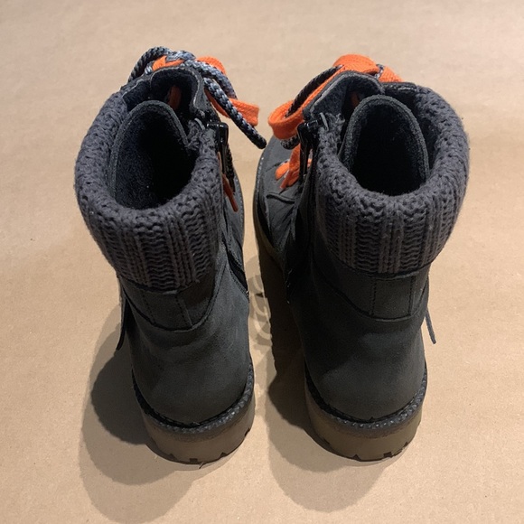 Bos. & Co. Gray Suede Waterproof Size Zip Colony Boots Size 36 US 6 - Picture 4 of 5